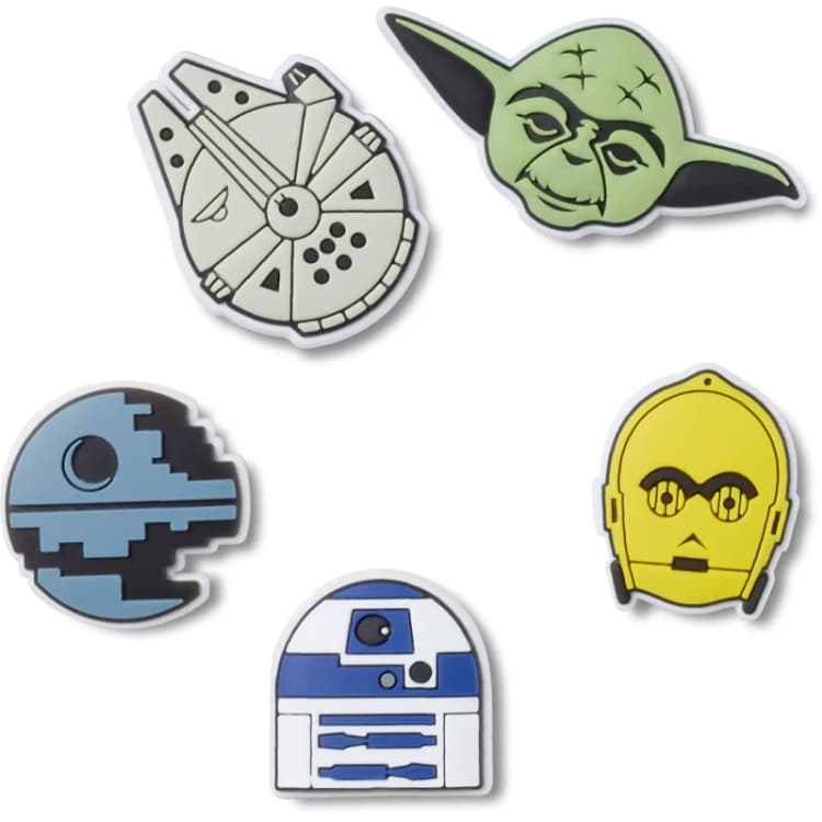 Image of Crocs Jibbitz Crocs Star Wars (x5) Multicolore Unisex TU