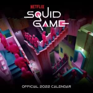Image of Squid Game 2022 Wall Calendar Wall Calendar multicolour