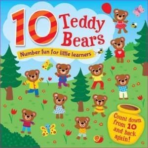 Image of 10 Little Teddies Hardback