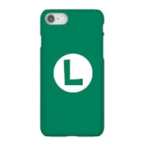 Image of Nintendo Super Mario Luigi Logo Phone Case - iPhone 8 - Snap Case - Gloss