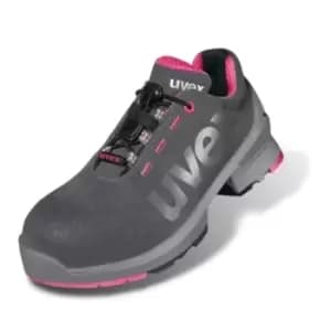 Image of 8562/8 Ladies Grey/Pink Safety Trainers - Size 5