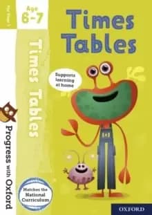 Image of Progress with Oxford: Times Tables Age 6-7