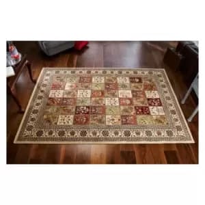 Image of Royal Classic 231i 160cm x 235cm Rectangle - Green and Yellow and Beige and Multicoloured and Red