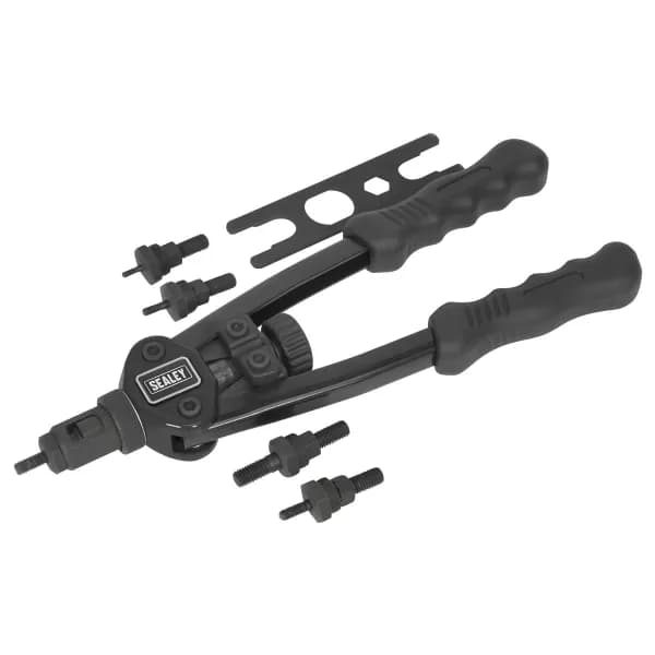Image of Genuine SEALEY AK3984 Short-Arm Threaded Nut Riveter