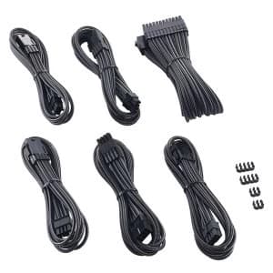 Image of CableMod PRO ModMesh Cable Extension Kit - Carbon