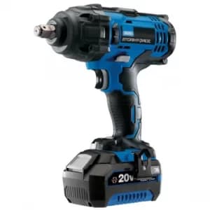 Image of Draper 43785 Storm Force 20V 1/2" MidTorque Imp Wrench 400Nm 1x4A...