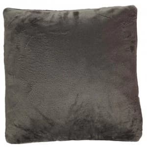 Image of Linea Linea Supersoft Fleece Cushion - Grey