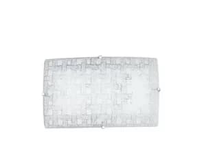 Image of PAMELA LED Flush Wall Light White 1420lm 4000K 30x18cm