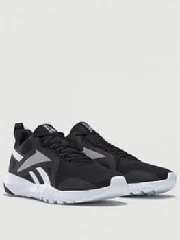 Image of Reebok Flexagon Force 3.0, Black/White, Size 11, Men