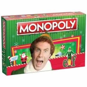 Image of Elf Monopoly Board Game