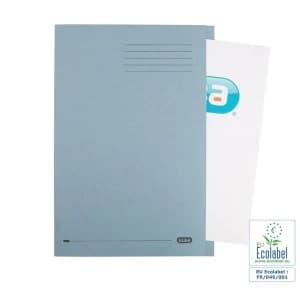 Image of Elba A4 Square Cut Folder Lightweight 180gsm Blue Pack of 100