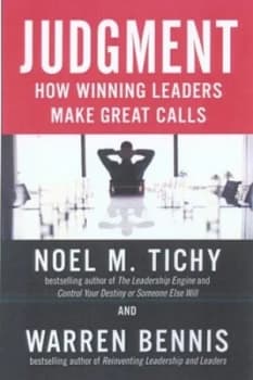 Image of Judgment by Noel Tichy Paperback