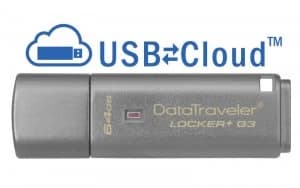 Image of Kingston DataTraveler Locker G3 64GB USB Flash Drive