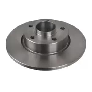 Image of Blue Print Pair of Solid Painted Brake Disc Rotor ADZ94318 fits REAR