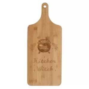 Image of Kitchen Witch Wooden Chopping Board
