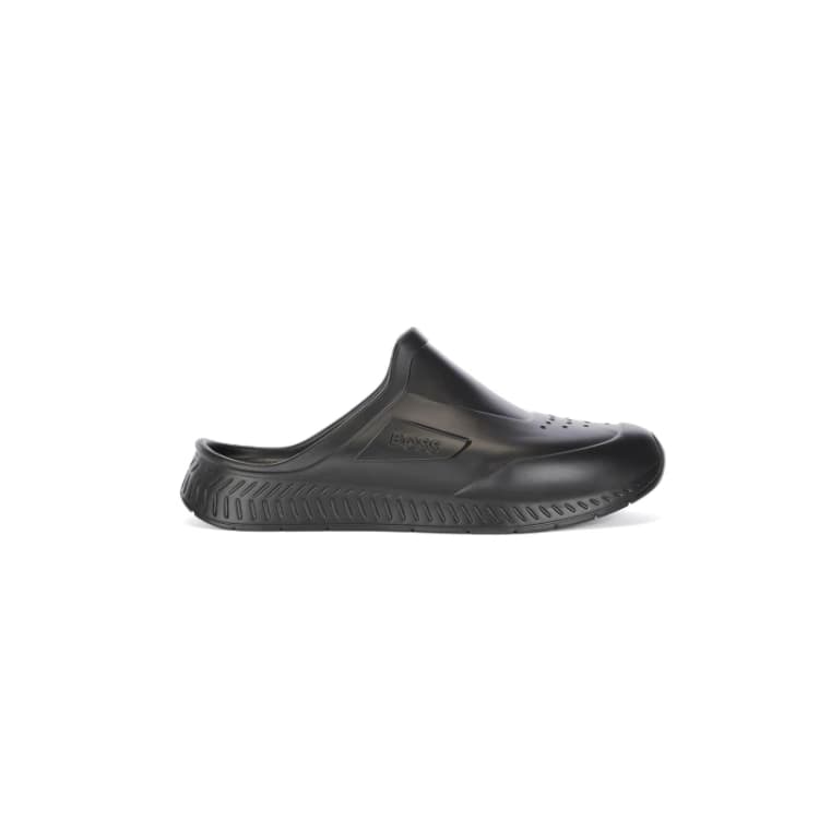 Image of Boss Kids Titanium Lightweight Pool Sliders Black male 2.5 (35)