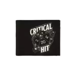 Image of Dungeon & Dragons Bifold Wallet Critical Hit