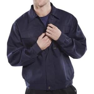 Image of Click Heavyweight Drivers Jacket Navy 52" Blue Ref PCJ9N52 Up to 3