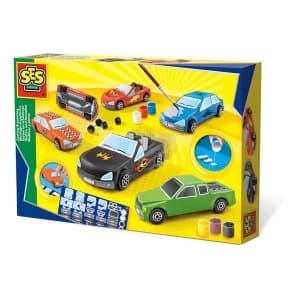 Image of SES Creative Cars Casting & Painting Kit Activity Set