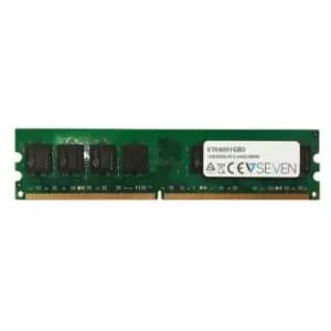 Image of V7 1GB DDR2 PC2-6400 800Mhz DIMM Desktop Memory Module - V764001GBD