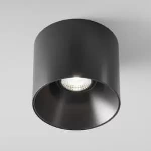 Image of Maytoni Alfa LED Dimmable Surface Mounted Downlight Black, 1280lm, 4000K