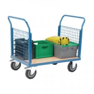 Image of Slingsby VFM Blue Premier Platform Truck Double Mesh 1200x800mm 315626