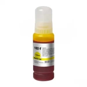 Image of InkLab Epson 102 EcoTank Yellow Ink Bottle