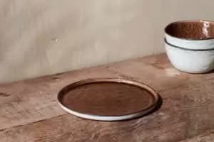 Image of Nkuku Simi Side Plate Tableware Earth