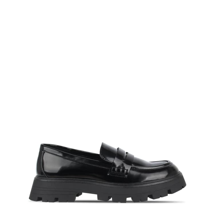Image of Jack Wills Track Sole Loafers Black female 7 (40)