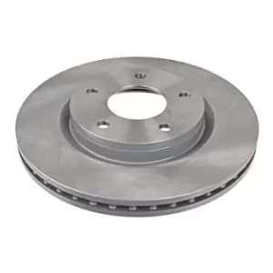 Image of Blue Print Pair of Internally Vented Painted Brake Disc Rotor ADN143152 FRONT