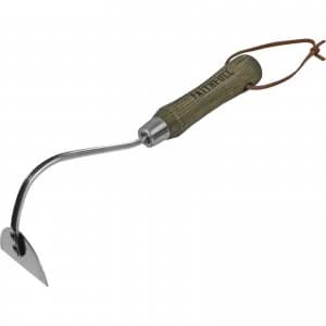 Image of Faithfull Prestige Stainless Steel Onion Hoe Ash Handle