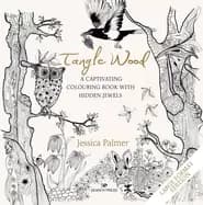 Image of tangle wood large format edition a captivating colouring book with hidden j