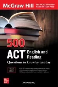 Image of 500 ACT English and Reading Questions to Know by Test Day, Third Edition