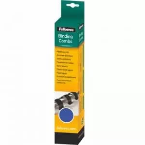 Image of Fellowes 53309 10mm Blue Comb 25pk 20626J