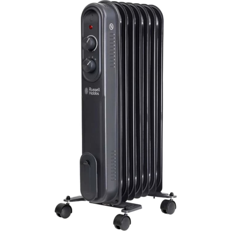 Image of Russell Hobbs 7 Fin RHOFR7004A Oil Filled Radiator 1500W - Anthracite