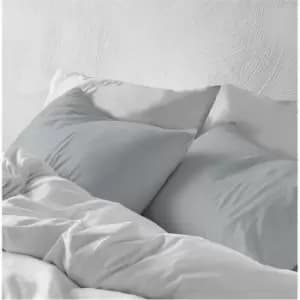 Image of Himeya 300TC Organic Cotton Standard Pillowcase - Blue