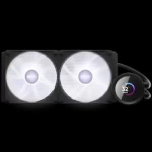Image of NZXT Kraken 280 Black with RGB fans AIO Cooler - RL-KR280-B1