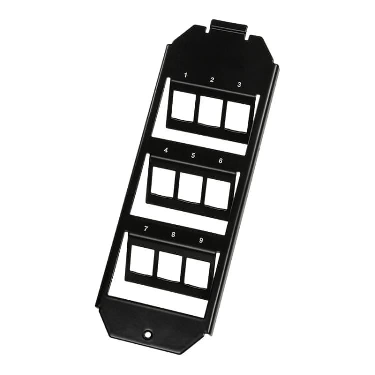 Image of LogiLink NK4061 wall plate/switch cover Black