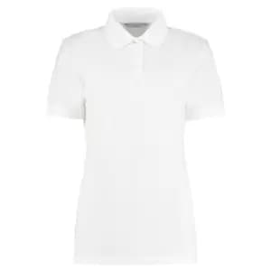 Image of Kustom Kit Ladies Klassic Superwash Short Sleeve Polo Shirt (18) (White)