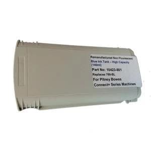 Image of Totalpost Franking Inkjet Cartridge Blue for Pitney Bowes Connectplus