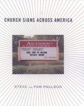 Image of Church Signs across America by Steve Paulson Hardback