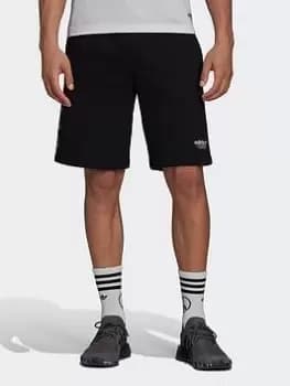 Image of adidas Originals Graphics United Shorts, Black Size XS Men