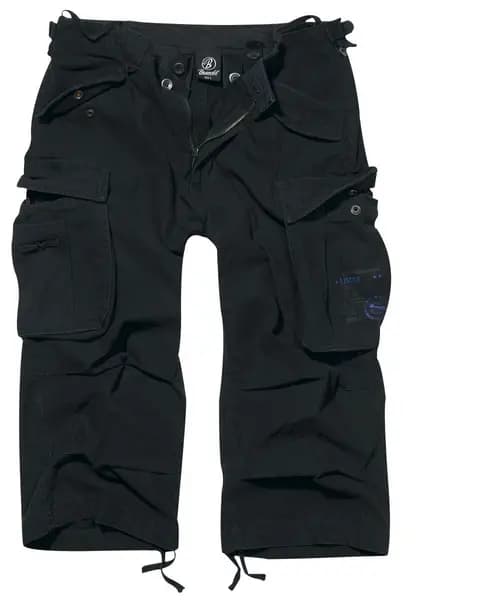 Image of Brandit Industry Vintage 3/4 Shorts Black XL Men