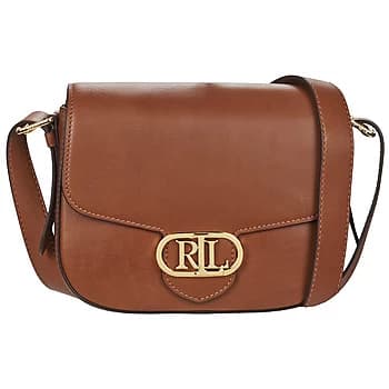 Image of Lauren Ralph Lauren ADDIE 24 womens Shoulder Bag in Brown - Sizes One size