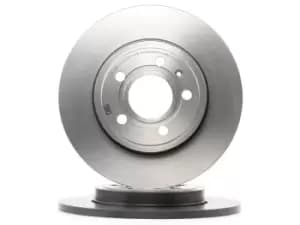 Image of PAIR PAINTED BREMBO BRAKE DISCS 08.A332.11