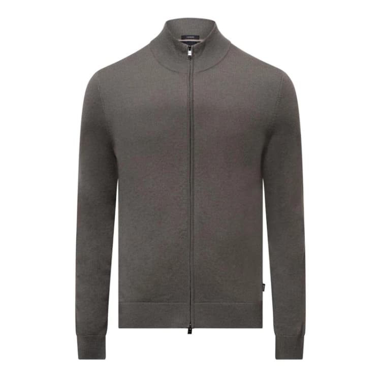 Image of Boss H-Hevoluto Cashmere Cardigan Brown male S