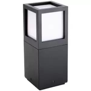 Image of Evo bollard, 26 cm, graphite