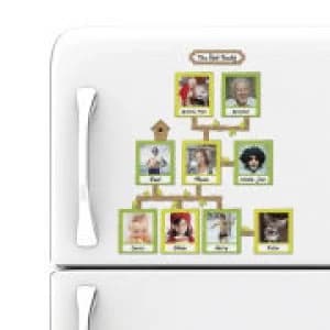 Image of Family Tree Magnetic Photo Frames