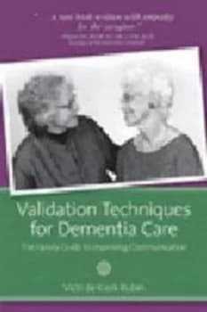 Image of Validation Techniques for Dementia Care by Vicki De Klerk-Rubin Paperback