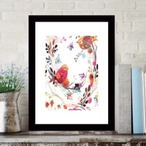 Image of SC649191193 Multicolor Decorative Framed MDF Painting